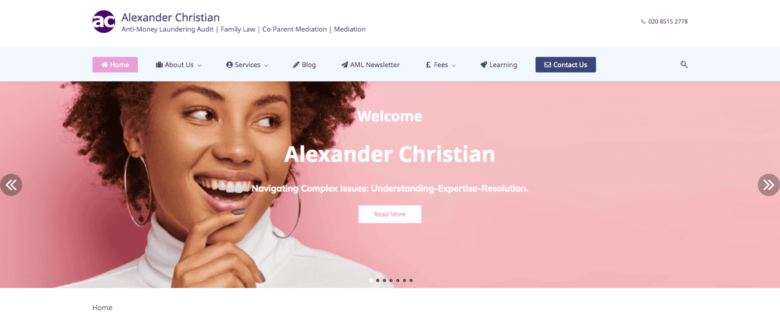 Alexander Christian - New Website Launch